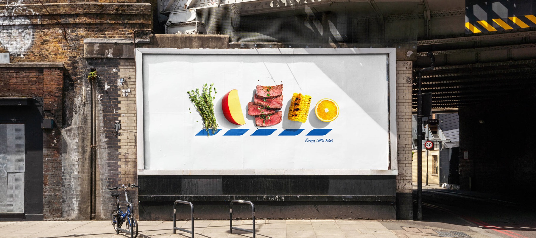 Tesco redesigns logo with fresh produce in latest campaign